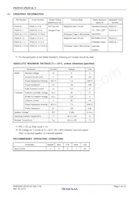 PS2514L-1Y-F3-A Datasheet Page 4