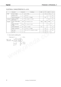 PS2533-1-V-A Datasheet Pagina 6