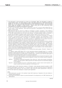 PS2535L-1-A Datasheet Pagina 12