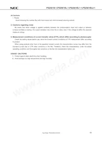 PS2561BL2-1-A Datasheet Page 15