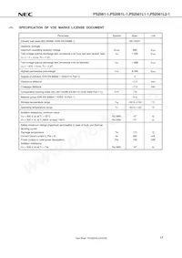PS2561L-1-V-L-A Datasheet Page 19