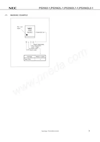 PS2562L1-1-K-A Datasheet Page 3