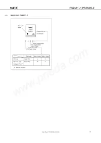 PS2581L2-A Datasheet Page 5