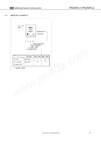 PS2581L2-F3-L-A Datasheet Page 3