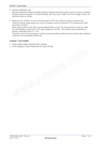 PS2701-1-V-A Datasheet Pagina 11