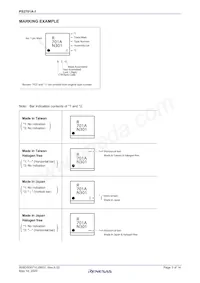 PS2701A-1-V-A Datasheet Page 3