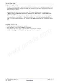 PS2702-1-V-A Datasheet Page 11