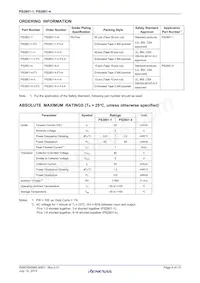 PS2801-1-F3-P-A Datasheet Pagina 4