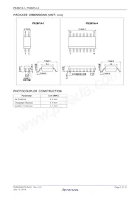 PS2801A-1-F3-A Datasheet Pagina 2
