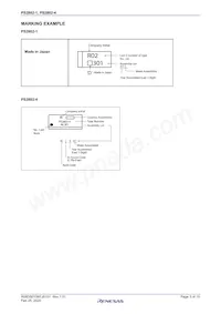 PS2802-1-F3-K-A Datasheet Pagina 3
