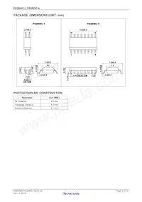 PS2805C-4-F3-A Datasheet Pagina 2