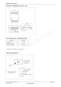 PS2845-4A-F3-AX Datasheet Pagina 2