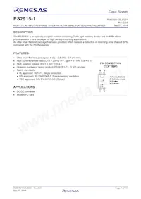 PS2915-1-AX Datasheet Cover