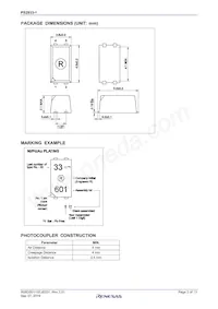 PS2933-1-F3-AX Datasheet Pagina 2