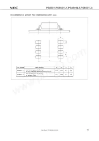 PS8501L3-AX Datasheet Page 11