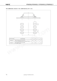 PS8502L2-V-E3-AX Datasheet Pagina 12