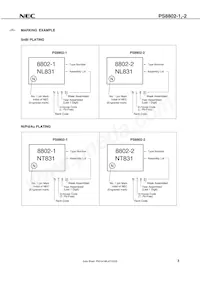 PS8802-2-F4-AX Datasheet Pagina 3