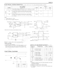 PS9113-V-A Datasheet Page 2