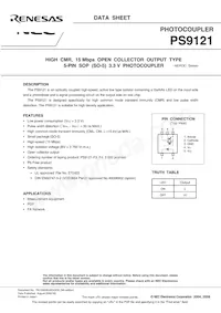 PS9121-V-AX Datenblatt Seite 3