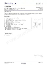 PS9124-V-F3-AX Datasheet Cover