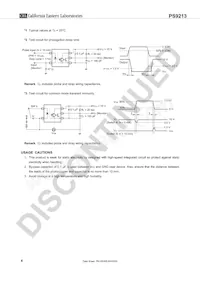 PS9213-F3-A Datasheet Pagina 6