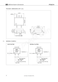 PS9214-F3-A Datasheet Page 2