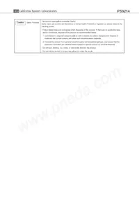 PS9214-F3-A Datasheet Pagina 15