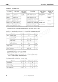 PS9303L2-AX Datasheet Pagina 4