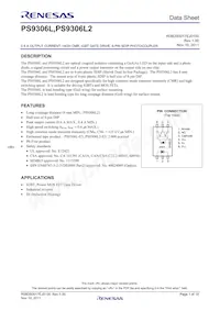 PS9306L2-AX Datasheet Copertura