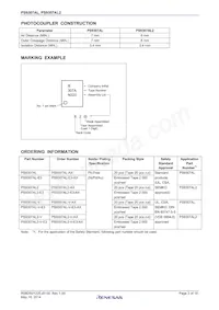 PS9307AL2-E3-AX Datasheet Page 3