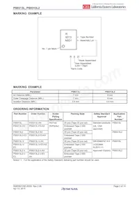 PS9313L2-AX Datasheet Page 3