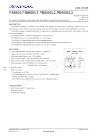 PS9505L1-AX Datasheet Copertura