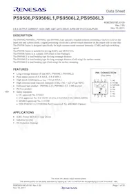 PS9506L3-V-AX Datasheet Cover
