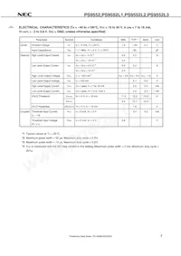 PS9552L3-AX Datasheet Page 7