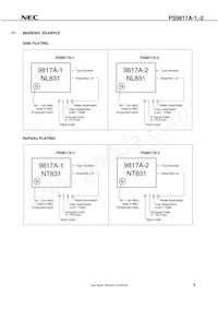 PS9817A-1-AX Datasheet Page 3
