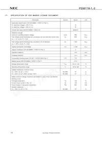 PS9817A-1-AX Datenblatt Seite 14