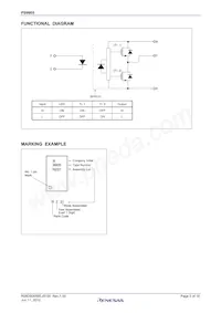 PS9905-Y-F3-AX Datasheet Pagina 3