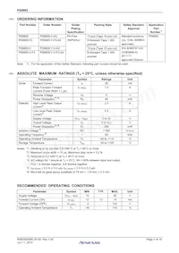 PS9905-Y-F3-AX Datasheet Page 4