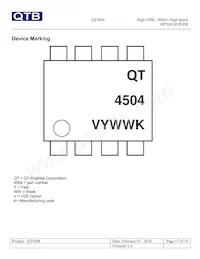 QT4504 Datenblatt Seite 17