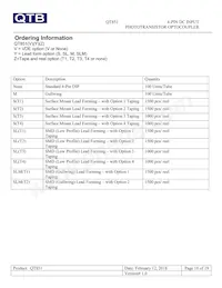 QT851 Datasheet Page 18