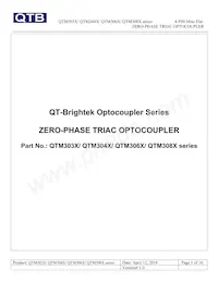QTM3083T1 Datenblatt Cover