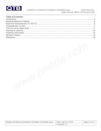 QTM3083T1 Datasheet Page 2