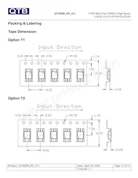 QTM611T1 Datasheet Pagina 13