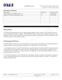 QTM611T1 Datasheet Pagina 15