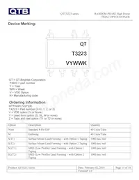 QTT3223ST1 Datasheet Pagina 15