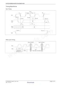 R1EX24256BSAS0I#U0 Datasheet Pagina 5