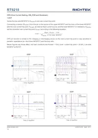 RT9218GS Datasheet Page 12