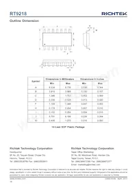 RT9218GS Datasheet Page 18