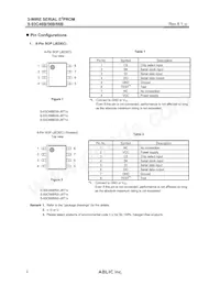 S-93C66BD0I-D8S1G Datasheet Page 2