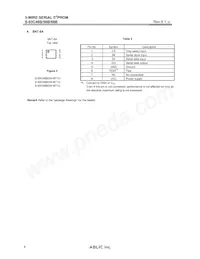 S-93C66BD0I-D8S1G Datasheet Page 4
